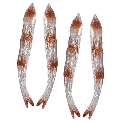 TOYANDONA 4 Stück Simulierter Gegrillter Fisch Simulationsfischspielzeug Gefälschter Schlammfisch Simulierter Fisch Dekorative Lebensmittelmodell Requisite Kleiner Schlammfisch TOYANDONA 4 Stück Simulierter Gegrillter Fisch Simulationsfischspielzeug Gefälschter Schlammfisch Simulierter Fisch Dekorative Lebensmittelmodell Requisite Kleiner Schlammfisch von TOYANDONA