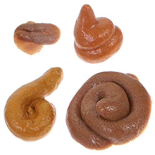 TOYANDONA Prank Artikel 4 Stück Simulierter Hocker Lustiger Gefälschter Hundehaufen Party Fake Poo Halloween-Fake-KOT Lustiger Trickkacke Gefälschtes Poop- Gefälschter Hundekot Plastik TOYANDONA Prank Artikel 4 Stück Simulierter Hocker Lustiger Gefälschter Hundehaufen Party Fake Poo Halloween-Fake-KOT Lustiger Trickkacke Gefälschtes Poop- Gefälschter Hundekot Plastik von TOYANDONA