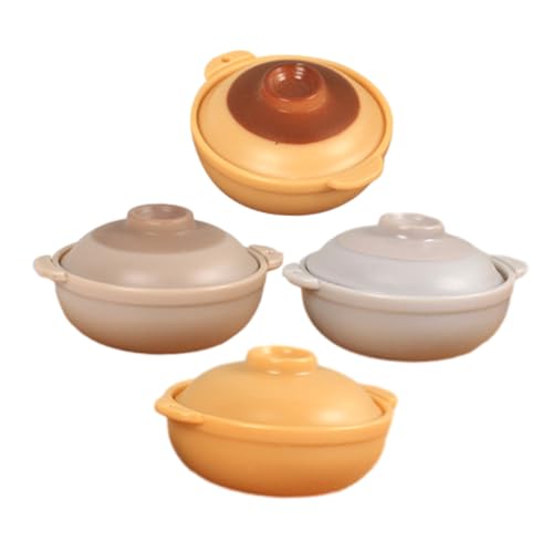 TOYANDONA 4 Stück Simulierter Tontopfreis Kuchen Kochen Kochgeschirr Backen Mini-verkaufsautomat Mini-haustopf- Mini-haustopfverzierung Requisiten Für Das Szenenlayout Plastik TOYANDONA 4 Stück Simulierter Tontopfreis Kuchen Kochen Kochgeschirr Backen Mini-verkaufsautomat Mini-haustopf- Mini-haustopfverzierung Requisiten Für Das Szenenlayout Plastik von TOYANDONA