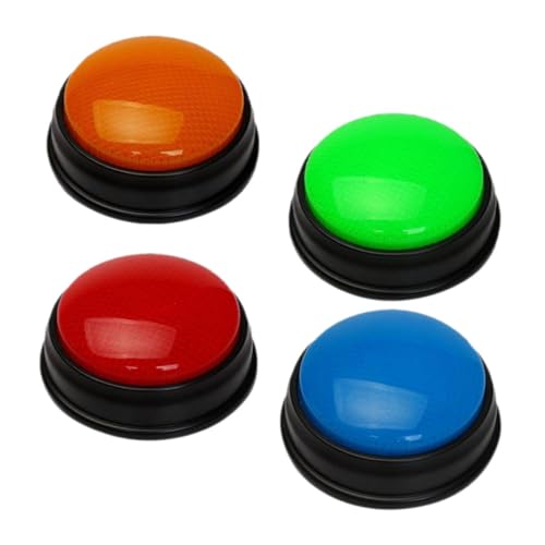 TOYANDONA 4 Stück Spiel Summer mit Licht und Sound Wiederverwendbarer Quiz Buzzer für Klassenzimmer und Familien Benutzerfreundliche Multifunktion für Interaktive Lernspiele und Wettbewerbe von TOYANDONA