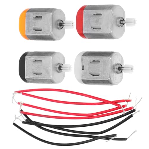TOYANDONA 4 Stück Spielzeugmotor Engine Modell Motor dc Motor Multimeter-Krokodilklemmen Maschinentester Kleiner Motor für wissenschaftsprojekt Elektrischer Ferngesteuerter Automotor Plastik TOYANDONA 4 Stück Spielzeugmotor Engine Modell Motor dc Motor Multimeter-Krokodilklemmen Maschinentester Kleiner Motor für wissenschaftsprojekt Elektrischer Ferngesteuerter Automotor Plastik von TOYANDONA