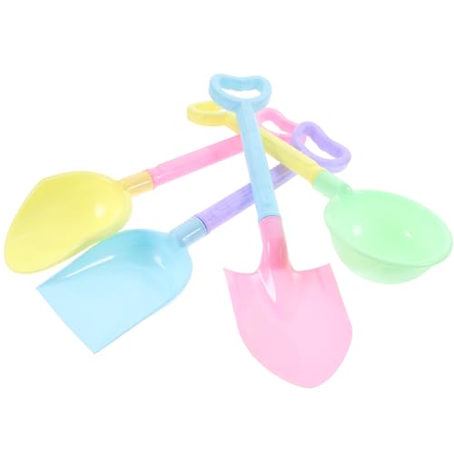 TOYANDONA 4 Stück Strandschaufel Outdoor draußen strandspielzeug Set Beach Toys for Mehrzweck-Schaufelspielzeug lustige Kinderschaufeln Plastik TOYANDONA 4 Stück Strandschaufel Outdoor draußen strandspielzeug Set Beach Toys for Mehrzweck-Schaufelspielzeug lustige Kinderschaufeln Plastik von TOYANDONA