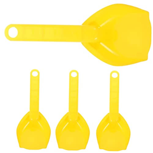 TOYANDONA 4 Stück Strandschaufel gartenwerkzeug gartengeräte sommerspielzeug strandspielzeug Sandspielzeug für den Strand kleine Plastikschaufeln für Yellow TOYANDONA 4 Stück Strandschaufel gartenwerkzeug gartengeräte sommerspielzeug strandspielzeug Sandspielzeug für den Strand kleine Plastikschaufeln für Yellow von TOYANDONA