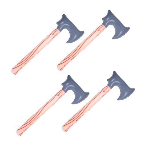 TOYANDONA 4 Stück Teiliges Aufblasbares Axt PVC Party Requisiten Realistisch für Rollenspiel Cosplay Bühnenauftritte Wiederverwendbar Indoor Outdoor Dekoration TOYANDONA 4 Stück Teiliges Aufblasbares Axt PVC Party Requisiten Realistisch für Rollenspiel Cosplay Bühnenauftritte Wiederverwendbar Indoor Outdoor Dekoration von TOYANDONA