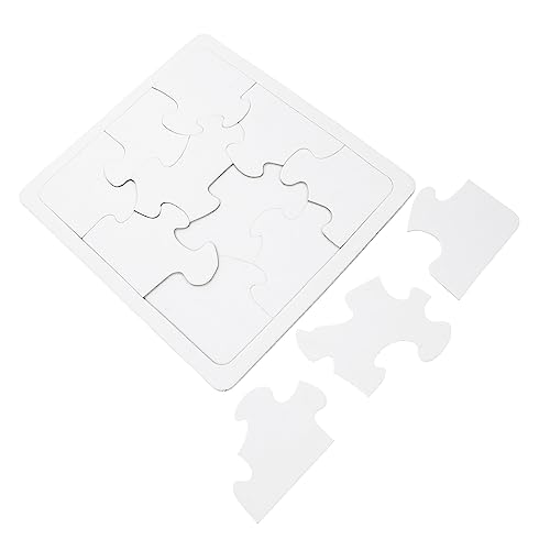 TOYANDONA Blankopuzzle 4 Stücke für Kinder Selbstgemacht Puzzles zum Zeichnen Malen und Basteln Leere Puzzleteile aus Papier für Kreative Hochzeitsgeschenke oder Kunstprojekte TOYANDONA Blankopuzzle 4 Stücke für Kinder Selbstgemacht Puzzles zum Zeichnen Malen und Basteln Leere Puzzleteile aus Papier für Kreative Hochzeitsgeschenke oder Kunstprojekte von TOYANDONA