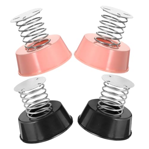TOYANDONA 4 Stück Teiliges Federbasen für Auto Armaturenbrett Doll Swing Head Spring Ersatzbasis Kompatibel Einfache Montage Stabiler Halt für Dashboard Dancing Toy Bobblehead von TOYANDONA