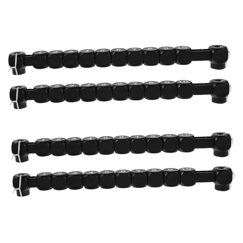 TOYANDONA 4 Stück Teiliges Foosball Scoreboard Präzise Tischfußball Spielstandzähler mit Robustem Design für Familienspiele und Wettbewerbe Pack für Zwei Spieler Kompatibel mit Fußballtisch von TOYANDONA