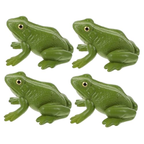 TOYANDONA 4 Stück Teiliges Frosch Figuren für Realistische Tiermodelle mit Sound Bunte Deko für Kinderzimmer Garten und Büro Pädagogisches für Jungen und Mädchen TOYANDONA 4 Stück Teiliges Frosch Figuren für Realistische Tiermodelle mit Sound Bunte Deko für Kinderzimmer Garten und Büro Pädagogisches für Jungen und Mädchen von TOYANDONA