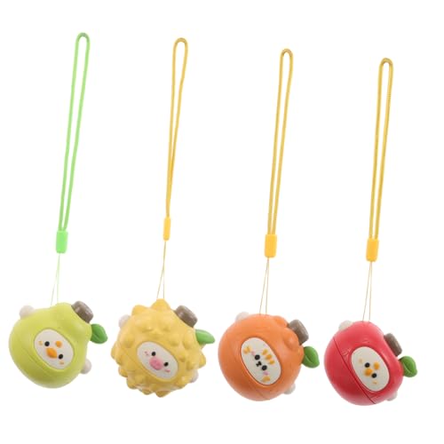 TOYANDONA 4 Stück Teiliges Frucht Spielzeuge Interaktive Lernspielzeuge für Fördert Hand Augen Koordination und Soziale Fähigkeiten im Klassenzimmer Hause von TOYANDONA