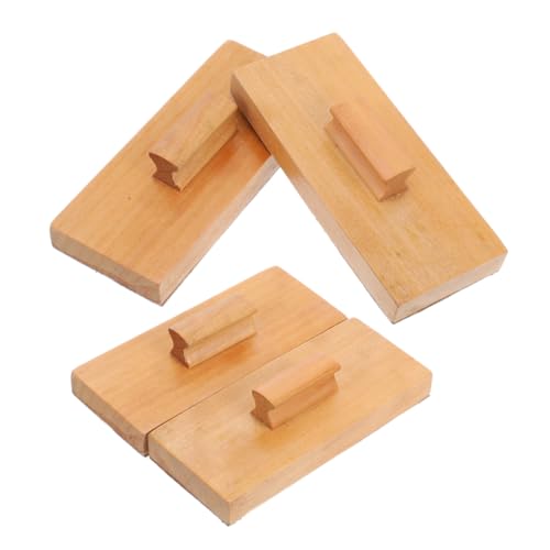 TOYANDONA 4 Stück Teiliges Holz Sandblock mit Ergonomischem Griff Einzigartiger für Orff Percussion Instrument zur Musikförderung Leicht und Robust für Schule und Outdoor Spiel TOYANDONA 4 Stück Teiliges Holz Sandblock mit Ergonomischem Griff Einzigartiger für Orff Percussion Instrument zur Musikförderung Leicht und Robust für Schule und Outdoor Spiel von TOYANDONA