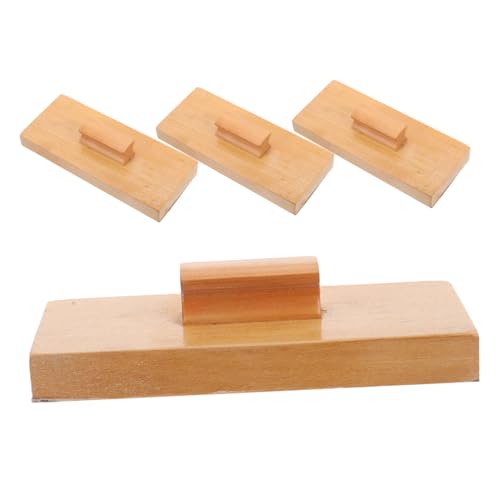 TOYANDONA 4 Stück Teiliges Holz Sandpapier Klatschspielzeug für Robustes Percussion Instrument aus Holz Fördert Hand Auge Koordination und Musikalisches Lernen für Kindergarten Schule und TOYANDONA 4 Stück Teiliges Holz Sandpapier Klatschspielzeug für Robustes Percussion Instrument aus Holz Fördert Hand Auge Koordination und Musikalisches Lernen für Kindergarten Schule und von TOYANDONA