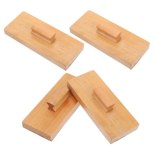 TOYANDONA 4 Stück Teiliges Holz Sandpapier Rhythmusblock mit Griff Robustes Orff Percussion Instrument für Einzigartiger für Musikbildung Rhythmus und Melodietraining bei Spiel und Freizeit TOYANDONA 4 Stück Teiliges Holz Sandpapier Rhythmusblock mit Griff Robustes Orff Percussion Instrument für Einzigartiger für Musikbildung Rhythmus und Melodietraining bei Spiel und Freizeit von TOYANDONA