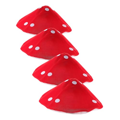 TOYANDONA 4 Stück Teiliges Junge Mädchen Pilz Kostüm Lustige Party Hut Requisiten mit Elastischem Band für Karneval Fotoshooting Bühnenauftritte und Kindergeburtstag TOYANDONA 4 Stück Teiliges Junge Mädchen Pilz Kostüm Lustige Party Hut Requisiten mit Elastischem Band für Karneval Fotoshooting Bühnenauftritte und Kindergeburtstag von TOYANDONA