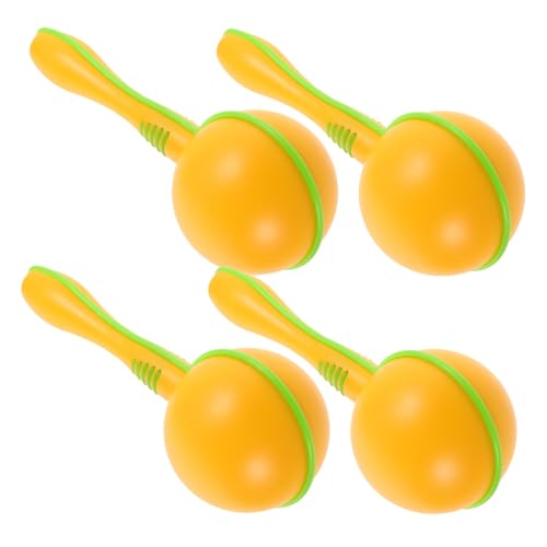 TOYANDONA 4 Stück Teiliges Maracas für Bunte Orff-musikinstrumente aus Kunststoff Rhythmische Rasseln für Frühe Musikpädagogik als Partygeschenk Shaker für Spielerisches Lernen und TOYANDONA 4 Stück Teiliges Maracas für Bunte Orff-musikinstrumente aus Kunststoff Rhythmische Rasseln für Frühe Musikpädagogik als Partygeschenk Shaker für Spielerisches Lernen und von TOYANDONA