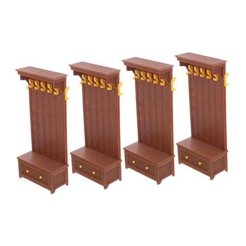 TOYANDONA 4 Stück Teiliges Miniatur Puppenhaus Möbel Miniatur Regal Schrank Bücherregal für Hausdekoration Leicht Tragbar Interaktives Lernspielzeug zur Sozialer Fähigkeiten TOYANDONA 4 Stück Teiliges Miniatur Puppenhaus Möbel Miniatur Regal Schrank Bücherregal für Hausdekoration Leicht Tragbar Interaktives Lernspielzeug zur Sozialer Fähigkeiten von TOYANDONA