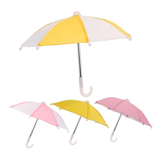 TOYANDONA 4 Stück Teiliges Puppen Regenschirm Wetterfeste Sonnenschirme Gelb Strapazierfähige Puppenzubehörteile für Sommerspiele Fotorequisiten und Rollenspiel TOYANDONA 4 Stück Teiliges Puppen Regenschirm Wetterfeste Sonnenschirme Gelb Strapazierfähige Puppenzubehörteile für Sommerspiele Fotorequisiten und Rollenspiel von TOYANDONA