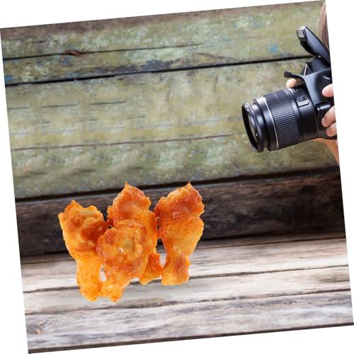 TOYANDONA 4 Stück Teiliges Realistische Simulierte Hähnchenkeulen aus Lebensechte Fake Chicken Legs für Küchen Dekoration und Fotografie für Hotel und Party TOYANDONA 4 Stück Teiliges Realistische Simulierte Hähnchenkeulen aus Lebensechte Fake Chicken Legs für Küchen Dekoration und Fotografie für Hotel und Party von TOYANDONA