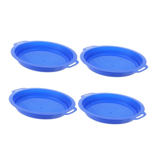 TOYANDONA 4stücke Sandsieb Für Junge Mädchen Aus Kunststoff Für Strand Zum Sortieren Und Graben Für Outdoor-Spiel Im Sandkasten Und Park von TOYANDONA
