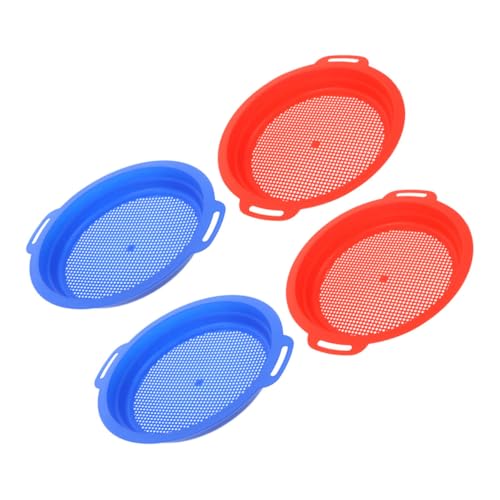 TOYANDONA 4 Stück Teiliges Sand Sieb aus Robustem Kunststoff Multifunktional für und Schalen Filtern für Outdoor Spiel Gartenarbeit Strandurlaub und Familienzeit TOYANDONA 4 Stück Teiliges Sand Sieb aus Robustem Kunststoff Multifunktional für und Schalen Filtern für Outdoor Spiel Gartenarbeit Strandurlaub und Familienzeit von TOYANDONA