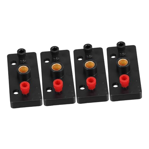 TOYANDONA 4 Stück Teiliges Schraubsockel für Miniatur Glühbirnen Lampenhalter aus Kupfer und Kunststoff Elektrische Fassung für Physik und Elektronik Experimente für Schul und DIY Projekte von TOYANDONA