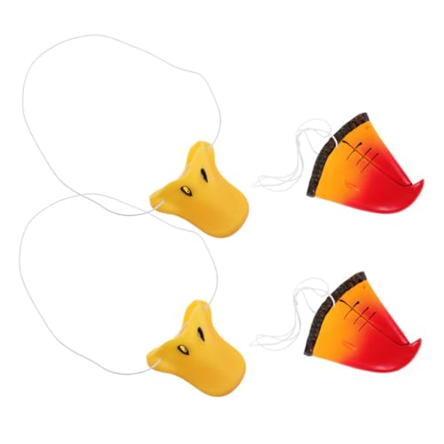TOYANDONA 4 Stück Teiliges Tiernasen Entenschnabel und Papageienschnabel Bunte Cosplay masken für Halloween Geburtstagsfeiern und Themenpartys Einfache Dekoration und Schnelle Anwendung TOYANDONA 4 Stück Teiliges Tiernasen Entenschnabel und Papageienschnabel Bunte Cosplay masken für Halloween Geburtstagsfeiern und Themenpartys Einfache Dekoration und Schnelle Anwendung von TOYANDONA