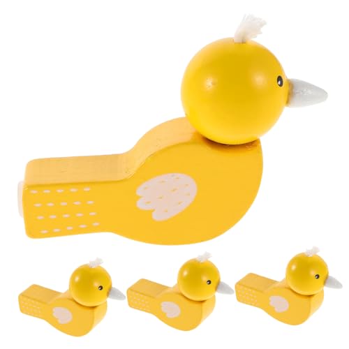TOYANDONA 4 Stück Teiliges Vogelpfeifen aus Holz Tragbare Musikspielzeuge mit Realistischem Vogel Design Süßer für Frühes Lernen und Interaktives TOYANDONA 4 Stück Teiliges Vogelpfeifen aus Holz Tragbare Musikspielzeuge mit Realistischem Vogel Design Süßer für Frühes Lernen und Interaktives von TOYANDONA