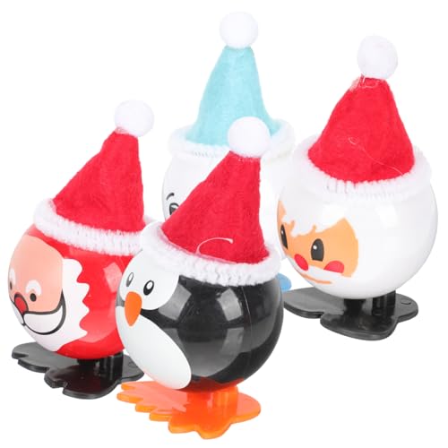 TOYANDONA 4 Stück Teiliges Weihnachts Aufziehspielzeug Mechanische Laufspielzeuge ohne Batterie Langlebige Spielzeuge aus Leichtem Material Sicher und Platzsparend für Kindergeburtstag TOYANDONA 4 Stück Teiliges Weihnachts Aufziehspielzeug Mechanische Laufspielzeuge ohne Batterie Langlebige Spielzeuge aus Leichtem Material Sicher und Platzsparend für Kindergeburtstag von TOYANDONA