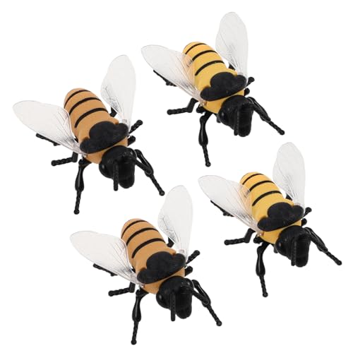 TOYANDONA 4 Stück Teiliges Wind Up Bienenfiguren mit Mechanischem Aufziehmechanismus Realistische Krabbelnde und Springende Insekten Halloween Party Mitgebsel Klassenzimmer Belohnungen für TOYANDONA 4 Stück Teiliges Wind Up Bienenfiguren mit Mechanischem Aufziehmechanismus Realistische Krabbelnde und Springende Insekten Halloween Party Mitgebsel Klassenzimmer Belohnungen für von TOYANDONA