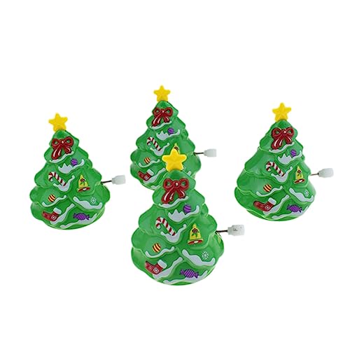 TOYANDONA 4 Stück Teiliges Wind Up mit Weihnachtsbaum Interaktives Party aus Kunststoff Einfach zu Bedienen Kreatives für Familien zur Weihnachtsfeier TOYANDONA 4 Stück Teiliges Wind Up mit Weihnachtsbaum Interaktives Party aus Kunststoff Einfach zu Bedienen Kreatives für Familien zur Weihnachtsfeier von TOYANDONA