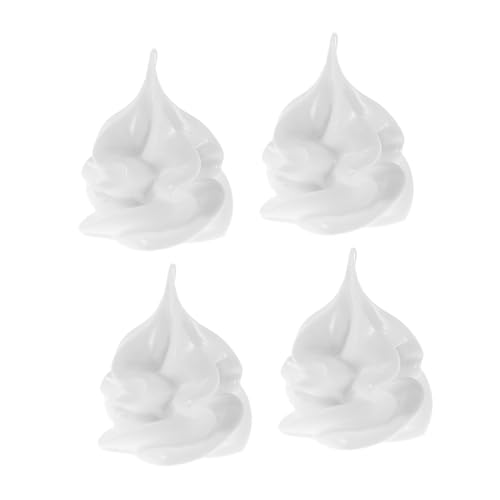 TOYANDONA 4 Stück Teiliges von Künstlichen Eiscreme Bällen Realistische Imitation für Fotografie und Dekoration für Geschäfte und Schaufenster Pflegeleicht und Farbecht von TOYANDONA