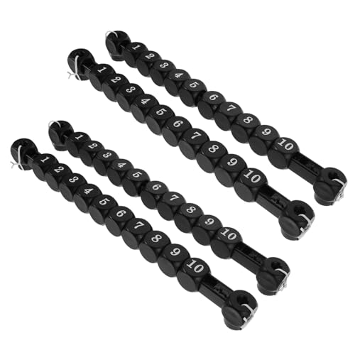 TOYANDONA 4 Stück Tischfußball Score Keeper aus Langlebigem Material Präzise Zählfunktion Einfache Installation für und Gesellige Runden TOYANDONA 4 Stück Tischfußball Score Keeper aus Langlebigem Material Präzise Zählfunktion Einfache Installation für und Gesellige Runden von TOYANDONA