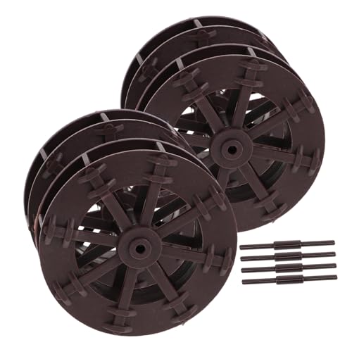 TOYANDONA 4 Stück Wasserrad- für Outdoor Aquarien Dekoration Wasserlauf Dekoration Interaktive Spielzeuge Wasserrad Aquarium Plastik Light Brown TOYANDONA 4 Stück Wasserrad- für Outdoor Aquarien Dekoration Wasserlauf Dekoration Interaktive Spielzeuge Wasserrad Aquarium Plastik Light Brown von TOYANDONA