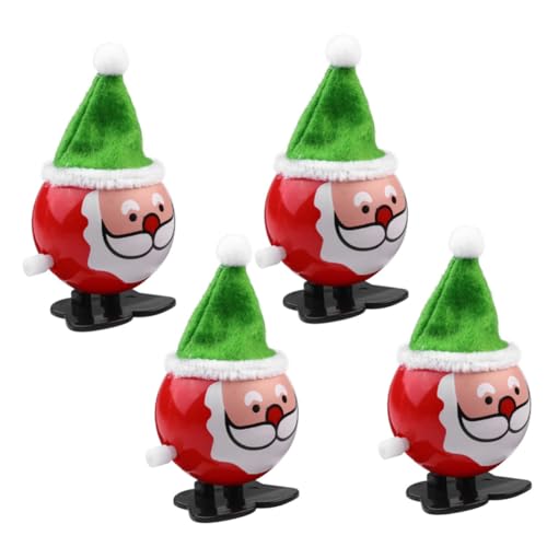 TOYANDONA 4 Stück Weihnachts Aufziehspielzeug Teiliges Santa Figur Weihnachtsdeko Lustige Geschenke Party Zubehör Zufällige Farbe Zufällige Farbe TOYANDONA 4 Stück Weihnachts Aufziehspielzeug Teiliges Santa Figur Weihnachtsdeko Lustige Geschenke Party Zubehör Zufällige Farbe Zufällige Farbe von TOYANDONA