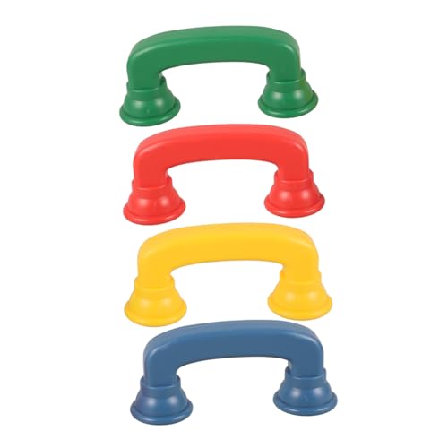 TOYANDONA 4 Stück Whisper Phones aus Robustem Abs Kunststoff Leichtes Hörtraining für Fördert Farbenerkennung und Sprachentwicklung Sicheres Lernspielzeug für Klassenzimmer und Rollenspiele von TOYANDONA
