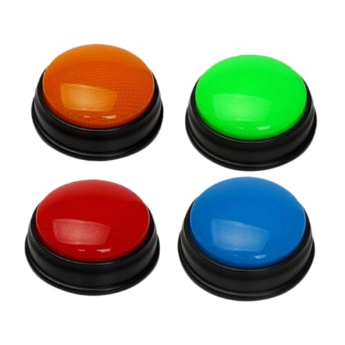 TOYANDONA 4 Stück Wiederverwendbarer Antwortsummer interaktives lernspiele silvesterspiele spielessen Trivia-Spiele antworten Kindersummer Eltern- -Summer Plastik von TOYANDONA
