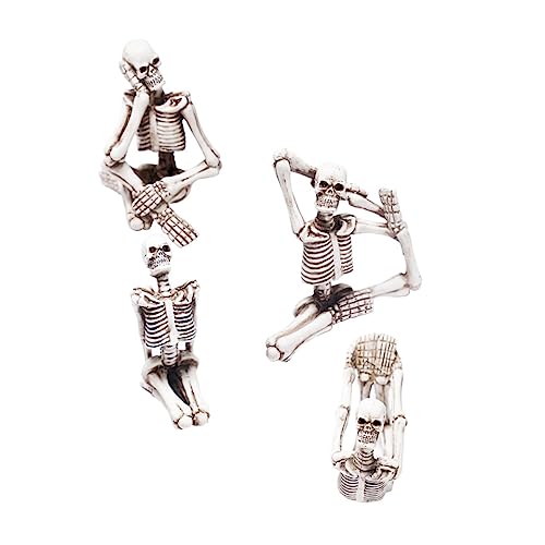 TOYANDONA Realistisches Simuliertes Skelett Aus Kunstharz für Halloween-Dekoration Basteln Dekorative Halloween-Ornamente TOYANDONA Realistisches Simuliertes Skelett Aus Kunstharz für Halloween-Dekoration Basteln Dekorative Halloween-Ornamente von TOYANDONA