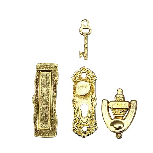 TOYANDONA Miniatur- Mini-vers-Hardware-kit Puppenhaus-türteile Im Maßstab 112 Dekorative Spielzeug-Hardware Für Miniatur- TOYANDONA Miniatur- Mini-vers-Hardware-kit Puppenhaus-türteile Im Maßstab 112 Dekorative Spielzeug-Hardware Für Miniatur- von TOYANDONA