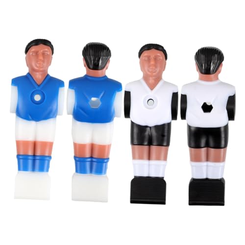 TOYANDONA 4stücke Tischfußball Figuren Ersatzteile Spieler Für Tischfußballspiele Schwarz-blau Für Büro Und von TOYANDONA