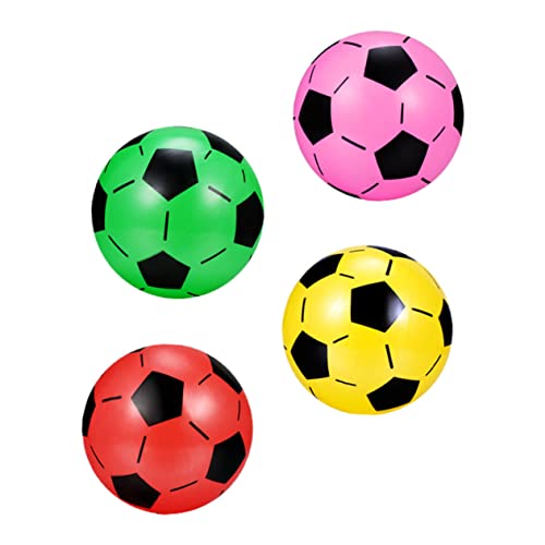 TOYANDONA 4 Stück aufblasbarer Ball kleine Fußbälle Regenbogenbälle für Handball Rugby kunststoffball Outdoor Fußballspielzeug für aufblasbare Fußbälle Plastik TOYANDONA 4 Stück aufblasbarer Ball kleine Fußbälle Regenbogenbälle für Handball Rugby kunststoffball Outdoor Fußballspielzeug für aufblasbare Fußbälle Plastik von TOYANDONA