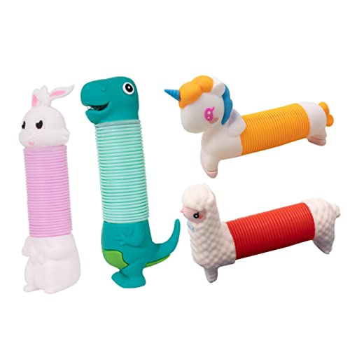 TOYANDONA 4 Stück aus Teleskoprohr für kinderspielzeug spielsachen Children Toys für Angstlinderung Zappelspielzeug für Kleinkinder Kieselgel TOYANDONA 4 Stück aus Teleskoprohr für kinderspielzeug spielsachen Children Toys für Angstlinderung Zappelspielzeug für Kleinkinder Kieselgel von TOYANDONA