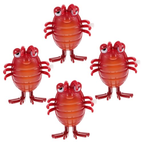 TOYANDONA 4 Stücke Abs Halloween Insekten Halloween Skelett Dekoration Mini Horror von TOYANDONA