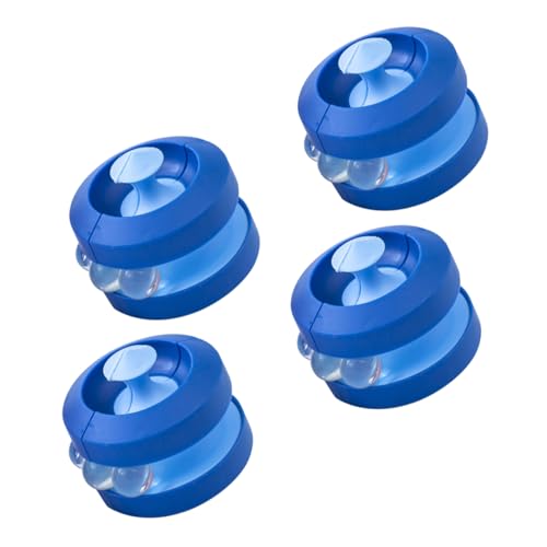 TOYANDONA 4 Stücke Gyro Dekompression B Kreisel Relief Peg Top Mini Dekompression Mini Hand Peg Top Fingertip Kunststoff von TOYANDONA