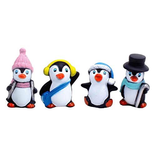 TOYANDONA 4 Stücke Mini Pinguin Figur Dekofigur Tortenfigur Tierfiguren Miniatur Ornament Glücksbringer Geburtstag Kuchen Topper für Moos Feengarten Deko Auto Armaturenbrett Dekoration Zufällig TOYANDONA 4 Stücke Mini Pinguin Figur Dekofigur Tortenfigur Tierfiguren Miniatur Ornament Glücksbringer Geburtstag Kuchen Topper für Moos Feengarten Deko Auto Armaturenbrett Dekoration Zufällig von TOYANDONA