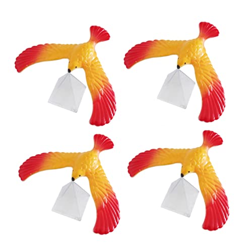 TOYANDONA 4 Stücke Puzzle Balance Adler Vogelspielzeug für kindliche entwicklung entwicklung Balance hühner Bird Toys Balance- Adlerspielzeug von TOYANDONA