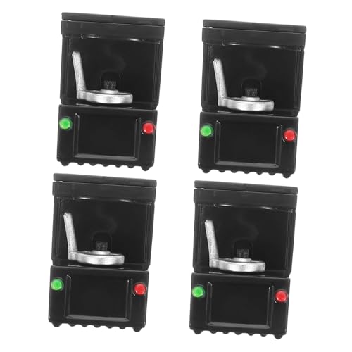 TOYANDONA 4 Stücke Realistische Mini Kaffeemaschine Spielzeug Für Puppenhaus Küche Miniatur Kaffeemaschine Modell Puppenhaus Zubehör Kaffeemaschine Miniatur TOYANDONA 4 Stücke Realistische Mini Kaffeemaschine Spielzeug Für Puppenhaus Küche Miniatur Kaffeemaschine Modell Puppenhaus Zubehör Kaffeemaschine Miniatur von TOYANDONA