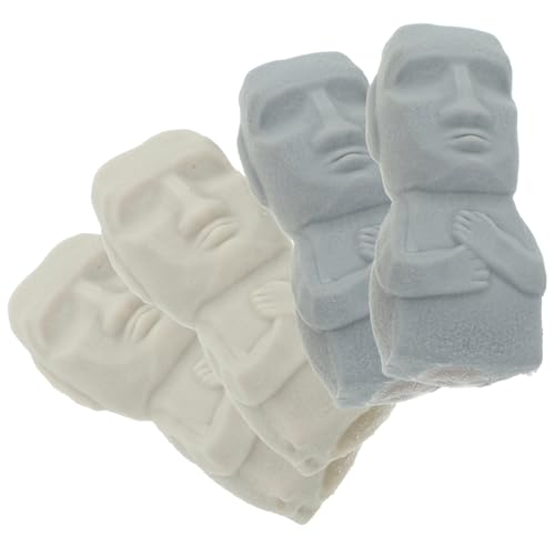 TOYANDONA 4 Stücke Squeeze Stein Relief Kleine Squeeze Hand Entspannende Kleine Squeeze Dekompression Squeeze Sand von TOYANDONA