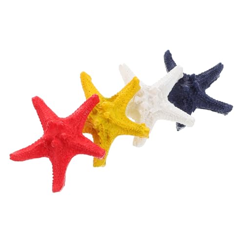 TOYANDONA 4 Teiliges Piraten Fotoautomaten Requisiten Set Heimdekoration Aquarium Dekorationen Große Ornamente Kleine Ornamente Aquarium Ornament Kleine Sterne Zum Basteln Ornamente von TOYANDONA