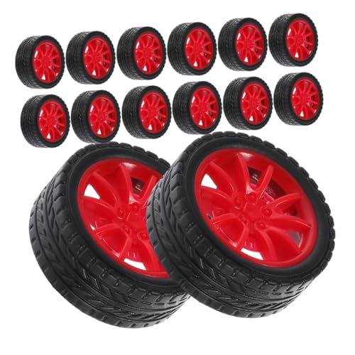 TOYANDONA 40 Stück Auto Räder Gummi Reifen Modell Wagenräder für Diy Fahrzeuge Stem Projekte Robotik Wissenschaft Kits TOYANDONA 40 Stück Auto Räder Gummi Reifen Modell Wagenräder für Diy Fahrzeuge Stem Projekte Robotik Wissenschaft Kits von TOYANDONA