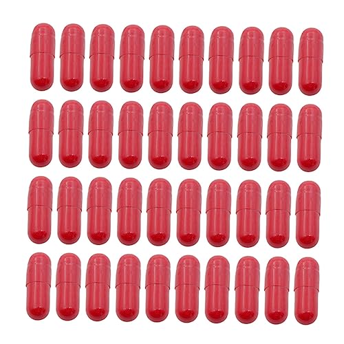 TOYANDONA 40 Stück Blut Halloween Kostüme Leckereien Dekorationen Streich Make Up Aufkleber Kapseln Kunstblut Für Den Mund Halloween Blut Kunstblut Waschbar Für Mund Gesicht von TOYANDONA