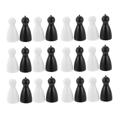 TOYANDONA 40 Stück Checkers Zubehör Schach aus Plastik Spielzubehör menschlich geformte Schachfigur Zubehör für Brettspiele Plastik-Flugschach-Schachmann TOYANDONA 40 Stück Checkers Zubehör Schach aus Plastik Spielzubehör menschlich geformte Schachfigur Zubehör für Brettspiele Plastik-Flugschach-Schachmann von TOYANDONA